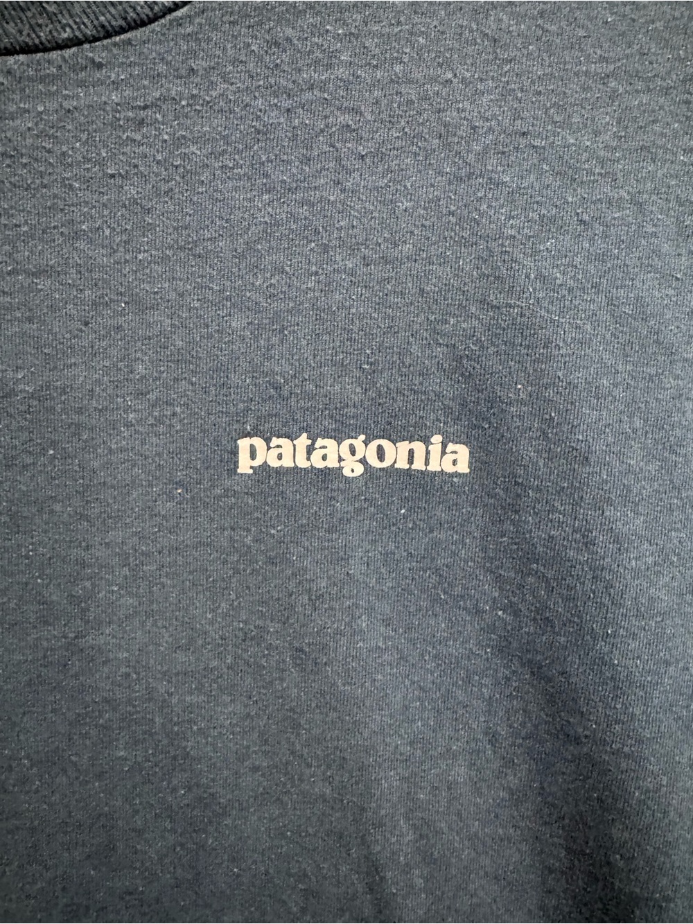 Patagonia Fitz Roy Icon Responsibli-Tee in Lagom Blue Sz M - Picture 3 of 7